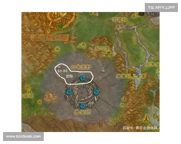 魔兽世界怀旧服：小地图燃烧远征